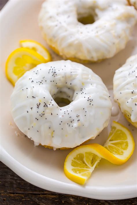 lemon-poppy-seed-donuts-baker-by-nature image