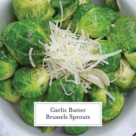 garlic-butter-brussel-sprouts-a-deliciously-easy-side-dish image