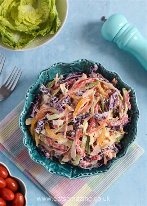 easy-rainbow-coleslaw-recipe-eats-amazing image