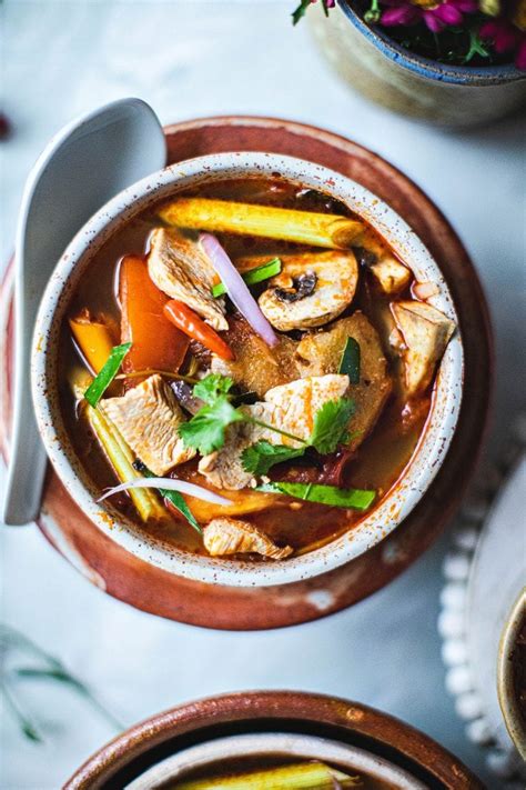 easy-thai-tom-yum-soup-with-chicken-simply-suwanee image