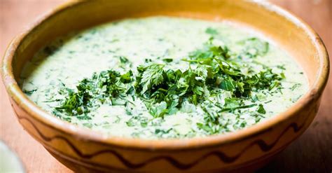 spinach-soup-with-herbs-recipe-eat-smarter-usa image