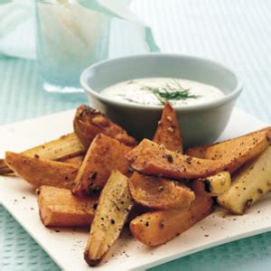 spiced-root-vegetable-wedges-with-mustard-dip image