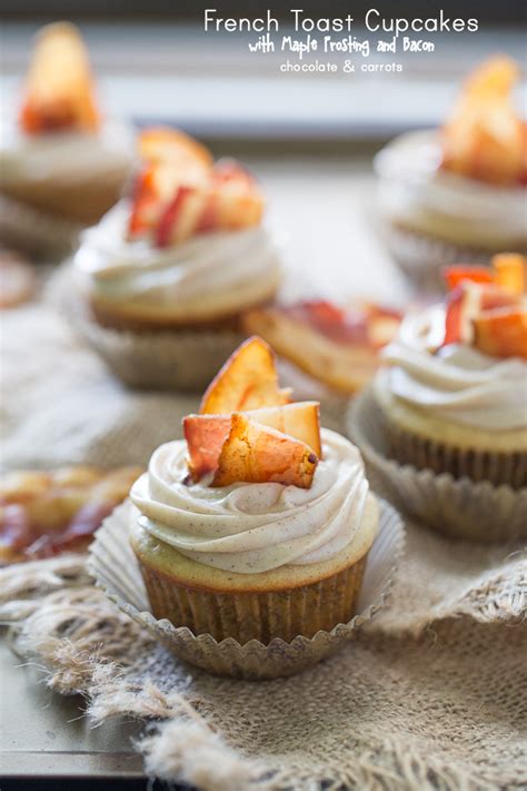 french-toast-cupcakes-with-maple-frosting-and-bacon image