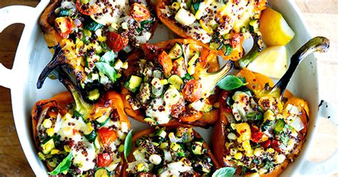 veggie-loaded-stuffed-bell-peppers-purewow image