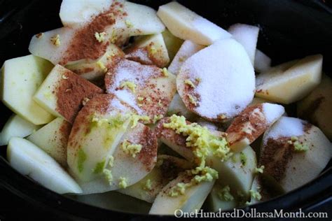 slow-cooker-pear-ginger-applesauce-one-hundred image