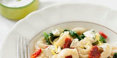 tortellini-toss-with-herbed-goat-cheese-recipe-good image