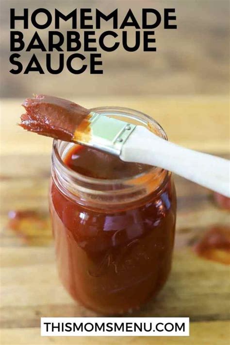 easy-homemade-barbecue-sauce-this-moms-menu image