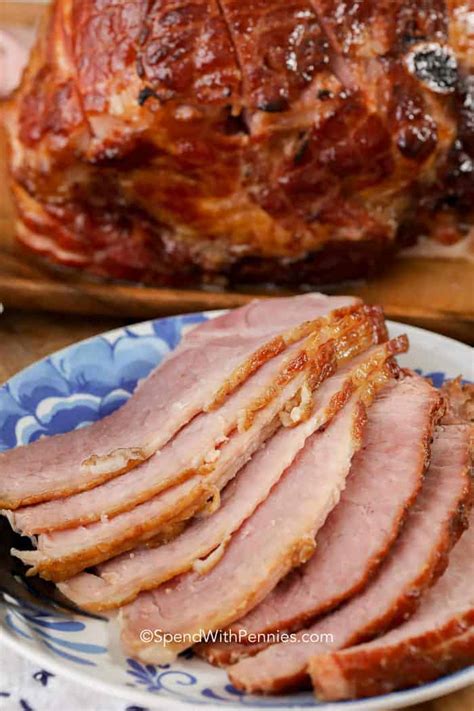 baked-ham-with-brown-sugar-glaze-spend-with image