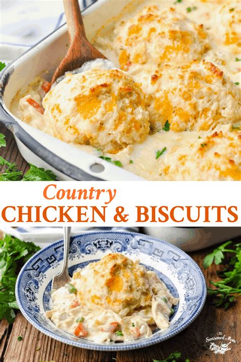 country-chicken-and-biscuits image