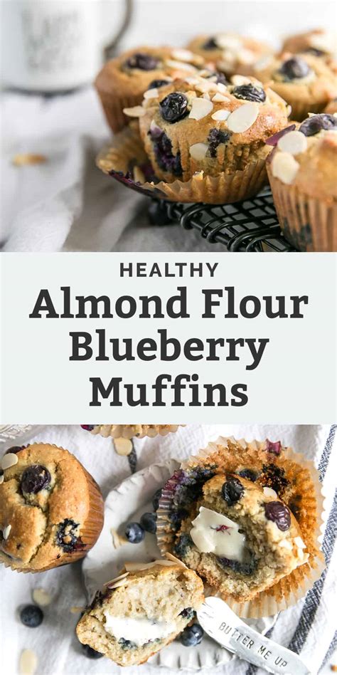 the-best-almond-flour-blueberry-muffins image