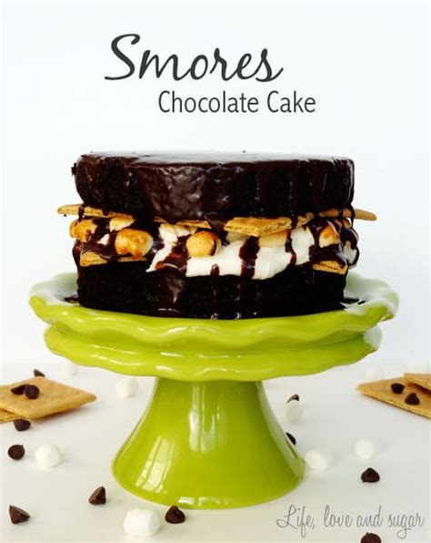 amazing-smores-cake-smore-stuffed-chocolate-cake image