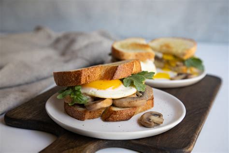 egg-and-mushroom-sandwiches-on-sourdough image