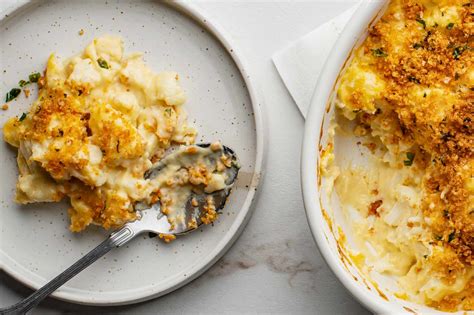 cauliflower-and-cheese-casserole-recipe-the-spruce-eats image