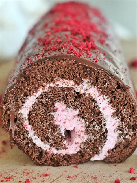 chocolate-raspberry-swiss-roll-with-the-most-delicious image