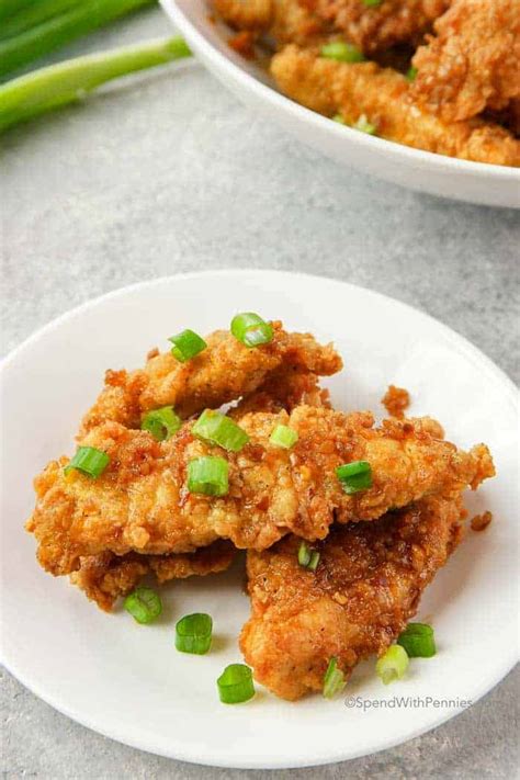 chicken-tender-recipe-with-gingergarlic-honey image