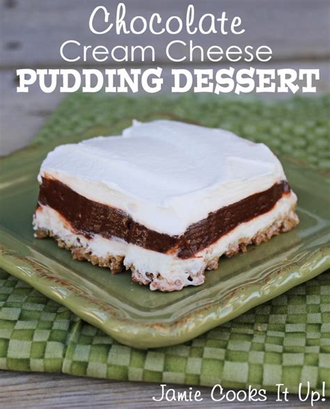 chocolate-cream-cheese-pudding-dessert-jamie image