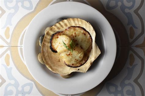 coquilles-saint-jacques-a-french-seafood-classic image