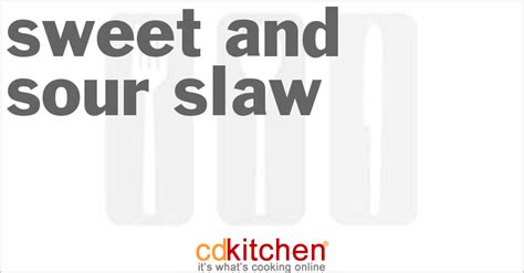 sweet-and-sour-slaw-recipe-cdkitchencom image