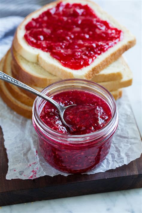 raspberry-freezer-jam-cooking-classy image