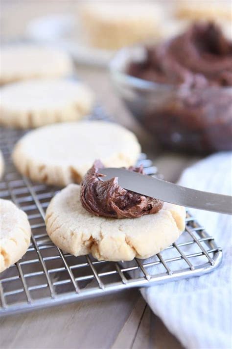 peanut-butter-sugar-cookies-with-chocolate-frosting image