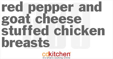 red-pepper-and-goat-cheese-stuffed-chicken-breasts image