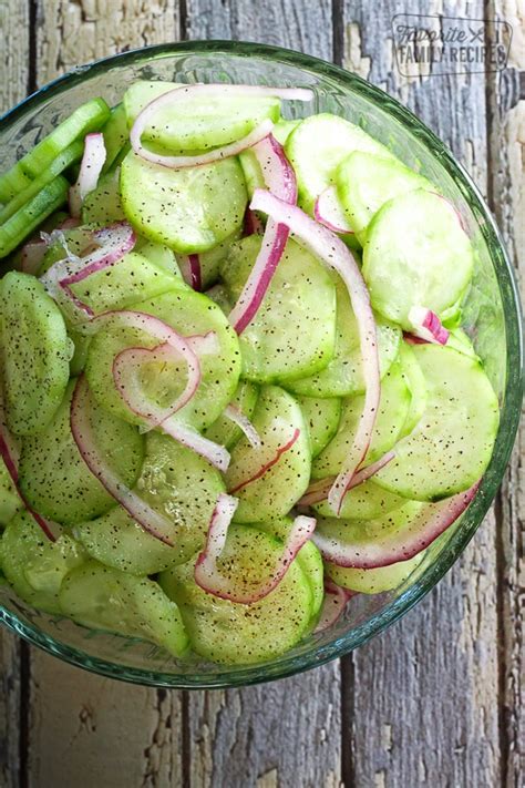 vinegar-marinated-cucumbers-cucumber-salad-favorite-family image