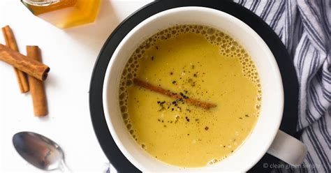 easy-golden-milk-turmeric-tea-clean-green-simple image