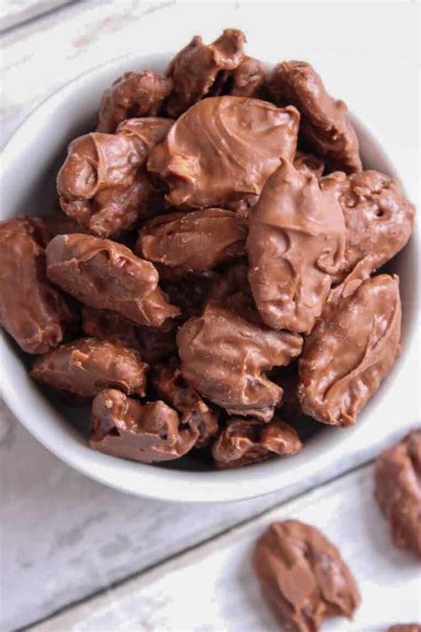 homemade-chocolate-covered-pecans-simply image