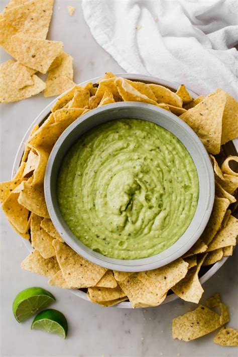 creamy-guacamole-salsa-ninfas-green-sauce image