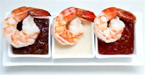 shrimp-cocktail-with-dipping-sauces-popsugar-food image