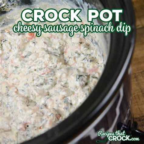 crock-pot-cheesy-sausage-spinach-dip-low-carb image