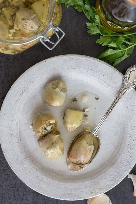 how-to-make-baby-artichokes-under-oil-an-italian-in-my image