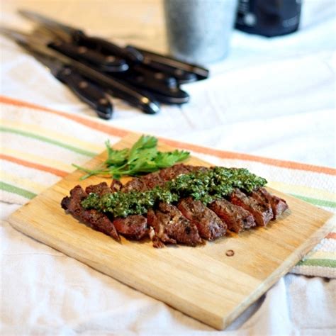 espresso-rubbed-steak-with-chimichurri-sauce-the image