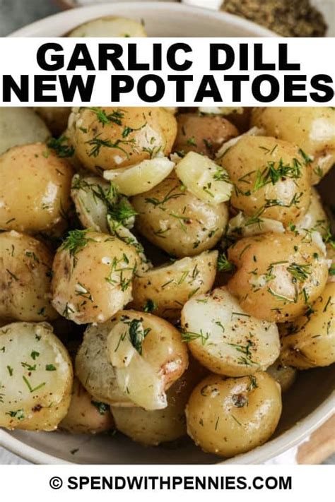 garlic-dill-new-potatoes-only-4-ingredients-spend image