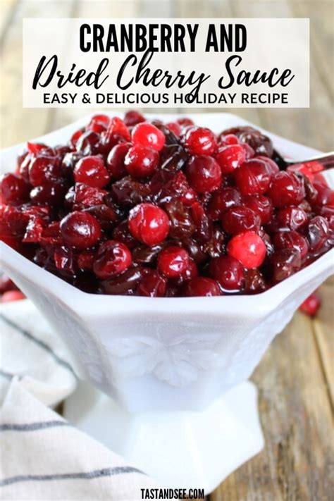cranberry-and-dried-cherry-sauce-taste-and-see image