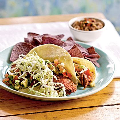 grilled-flank-steak-soft-tacos-avocado-lime-salsa image