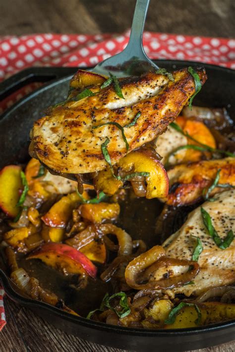 20-minute-balsamic-peach-chicken-skillet-12-tomatoes image
