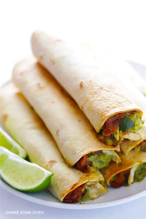 5-ingredient-chicken-guacamole-taquitos-gimme-some image