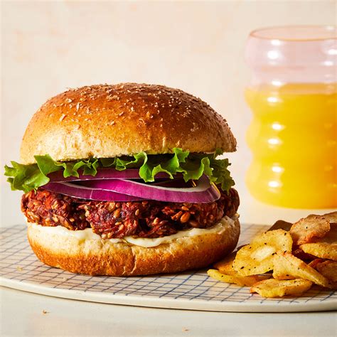 beet-burgers-eatingwell image