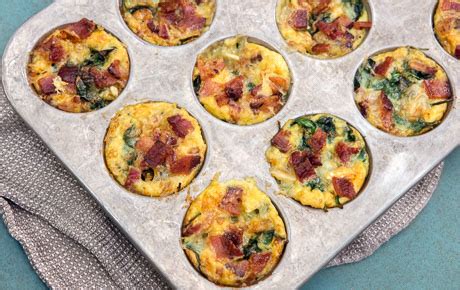 spinach-bacon-and-brie-mini-frittatas-whole-foods image
