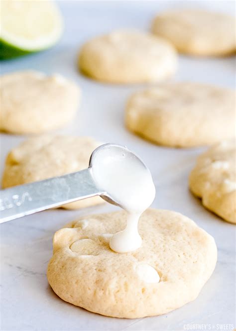 key-lime-cookies-with-powdered-sugar-glaze image