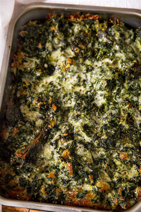 easy-spinach-gratin-recipe-crispy-and-cheesy image