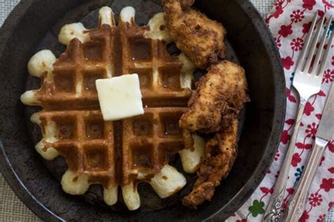 classic-chicken-and-waffles-with-maple-syrup-a-cozy image