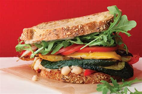 roasted-vegetable-sandwiches-with-zesty-white-bean image