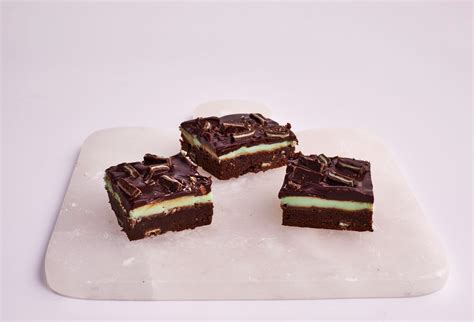 andes-mint-brownies-recipe-myrecipes image