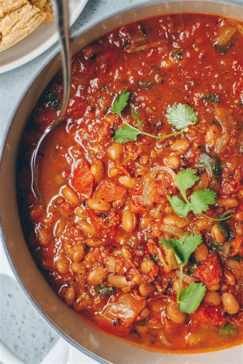 spicy-vegetarian-pinto-bean-chili-easy-to-follow-plant image