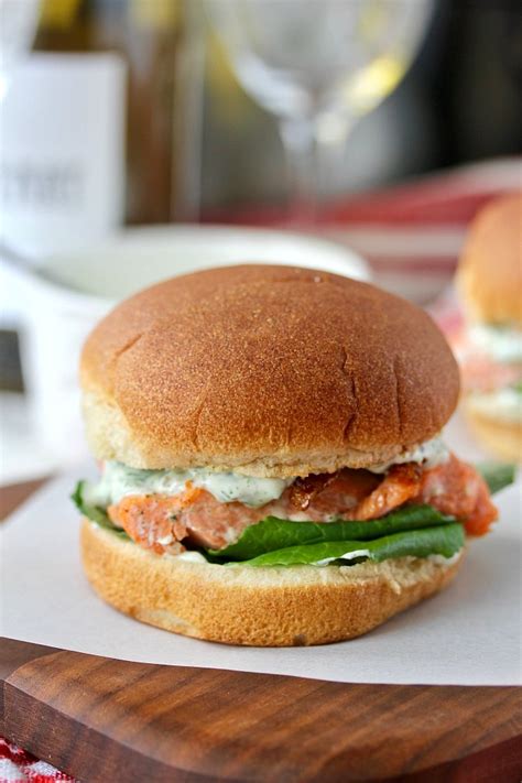 grilled-salmon-sandwiches-with-basil-dill-sauce image