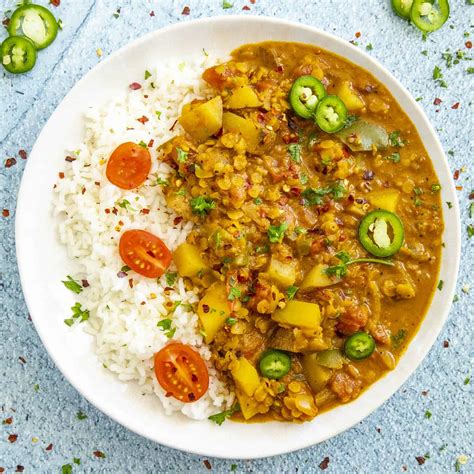 masoor-dal-red-lentil-curry-chili-pepper-madness image