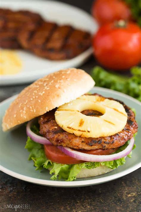 hawaiian-chicken-burgers-with-grilled-pineapple image