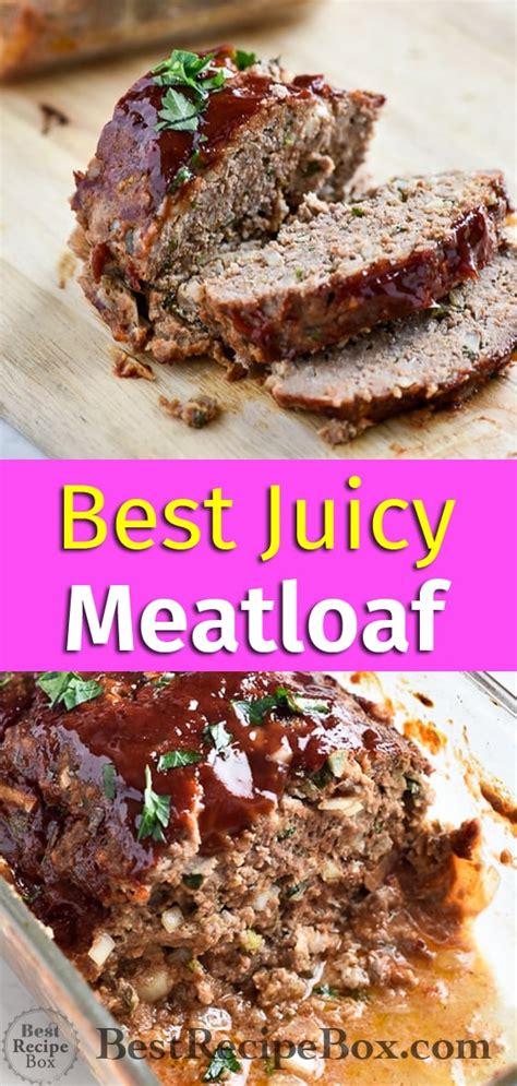 best-meatloaf-recipe-thats-juicy-moist-easy-best image